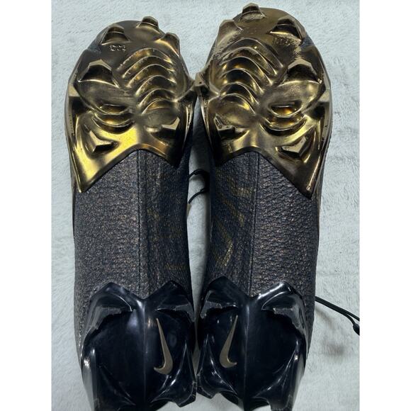 Nike Vapor Edge Elite 360 Football Cleats Black Gold Men Size 9 AO8276 012 main image 7